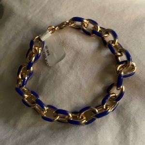 Blue Link Chain Bracelet!!